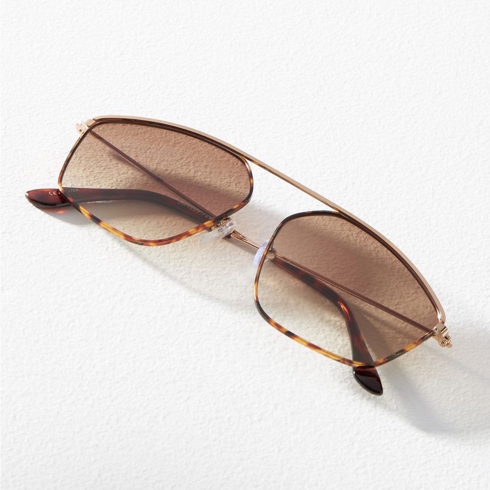 NWT Anthropologie - Geometric Aviator Sunglasses